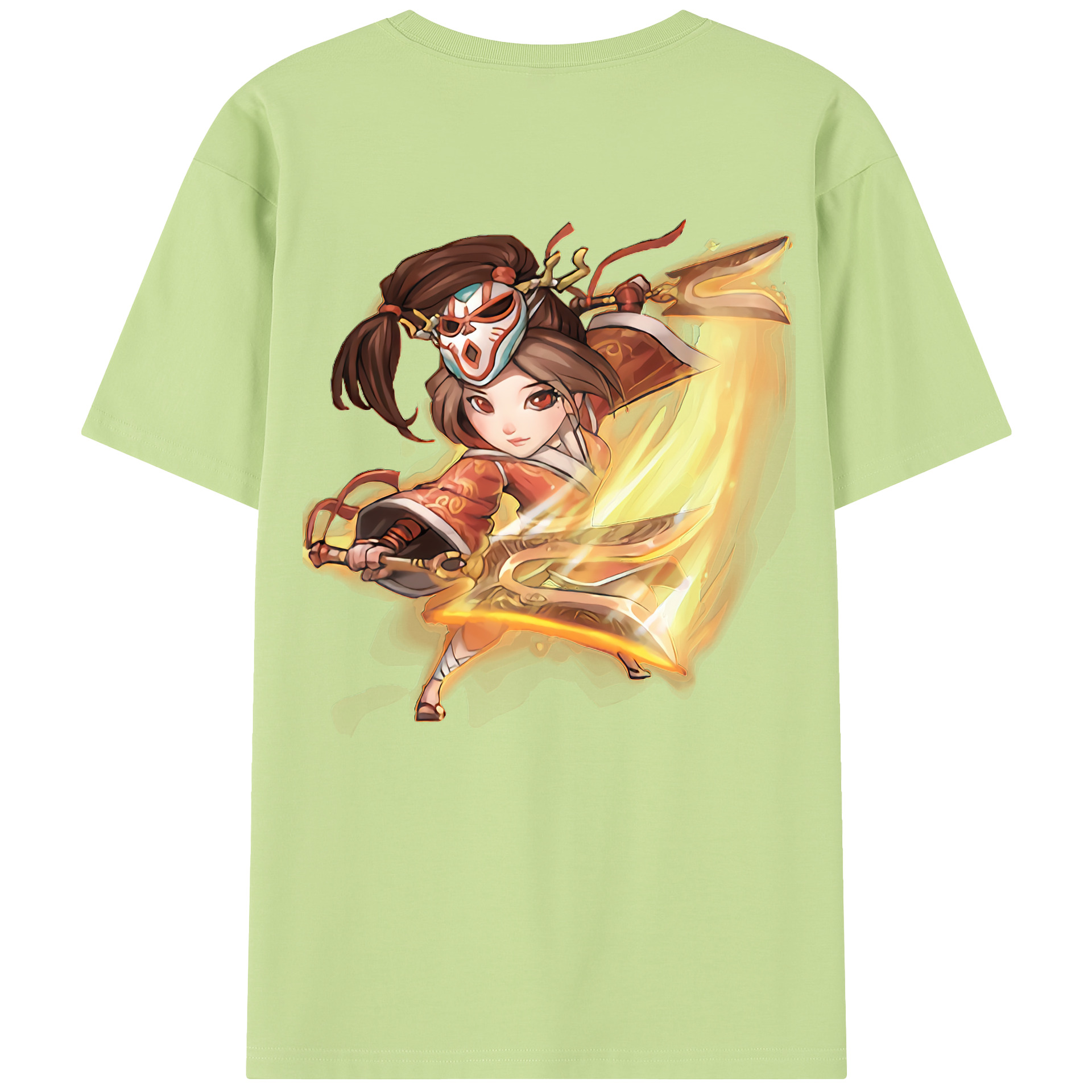 リーグ・オブ・レジェンド League of Legends LOL 綿100％半袖Tシャツ（背面プリント）